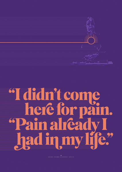 I didn't come here for pain - Goenka Vipassana Daily Discourse Quote
